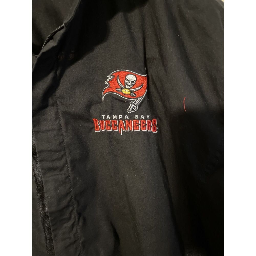 TAMPA BAY BUCCANEERS-CHEFWORKS BLACK JACKET‎ SIZE L - Picture 2 of 5